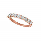 Jewelmi Custom 14k Rose Gold Diamond Ring photo