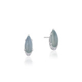 Tacori Sterling Silver Horizon Shine Gemstone Stud Earring - SE25038 photo
