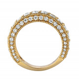 Jewelmi Custom 14k Yellow Gold Diamond Ring photo 2