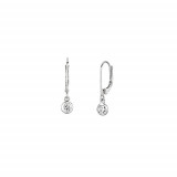 Jewelmi Custom 14k White Gold Diamond Earrings photo