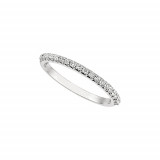 Jewelmi Custom 14k White Gold Diamond Engagement Ring Set photo 4