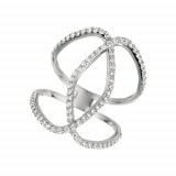 Jewelmi Custom 14k White Gold Diamond Ring photo