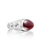 Tacori Sterling Silver Monterey Roadster Gemstone Men's Ring - MR10841 photo 2