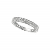 Jewelmi Custom 14k White Gold Diamond Ring photo