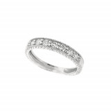 Jewelmi Custom 14k White Gold Diamond Ring photo