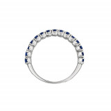 Jewelmi Custom 14k White Gold Sapphire Ring photo 2