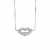 Jewelmi Custom 14k White Gold Diamond Necklace photo