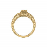 Jewelmi Custom 14k Yellow Gold Diamond Ring photo 2