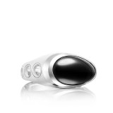 Tacori Sterling Silver Monterey Roadster Gemstone Men's Ring - MR10819 photo