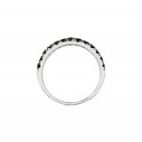 Jewelmi Custom 14k White Gold Diamond Stackable Ring photo 2