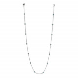 Jewelmi Custom 14k White Gold Diamond Necklace photo