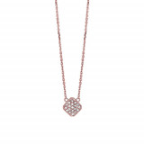 Jewelmi Custom 14k Rose Gold Diamond Necklace photo