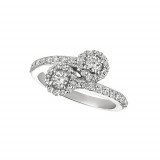Jewelmi Custom 14k White Gold Diamond Ring photo