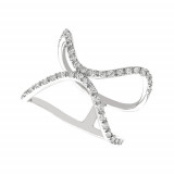 Jewelmi Custom 14k White Gold Diamond Ring photo