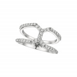 Jewelmi Custom 14k White Gold Diamond Ring photo