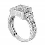Jewelmi Custom 14k White Gold Diamond Ring photo 2