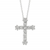 Jewelmi Custom 14k White Gold Diamond Necklace photo