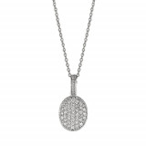 Jewelmi Custom 14k White Gold Diamond Necklace photo