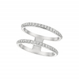 Jewelmi Custom 14k White Gold Diamond Ring photo