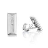 Tacori Sterling Silver Retro Classic Men's Cuffink - MCL102-B1 photo