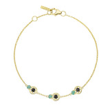 Tacori 14k Yellow Gold Petite Gemstones Women's Bracelet - SB2291949FY photo
