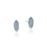Tacori Sterling Silver Horizon Shine Gemstone Stud Earring - SE24838 photo