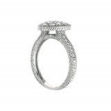 Jewelmi Custom 14k White Gold Diamond Ring photo 2