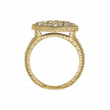 Jewelmi Custom 14k Yellow Gold Diamond Ring photo 2