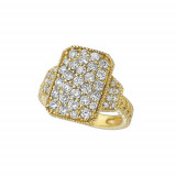 Jewelmi Custom 14k Yellow Gold Diamond Ring photo