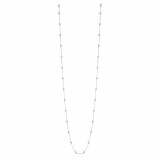 Jewelmi Custom 14k White Gold Diamond Necklace photo