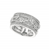 Jewelmi Custom 14k White Gold Diamond Ring photo