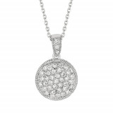 Jewelmi Custom 14k White Gold Diamond Necklace photo