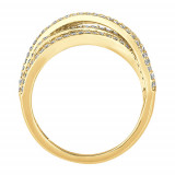 Jewelmi Custom 14k Yellow Gold Diamond Ring photo 2