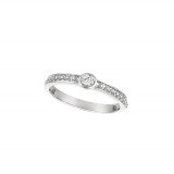 Jewelmi Custom 14k White Gold Diamond Ring photo