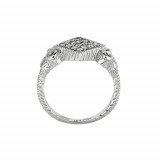Jewelmi Custom 14k White Gold Diamond Ring photo 2