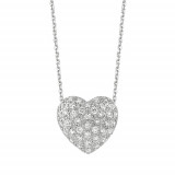 Jewelmi Custom 14k White Gold Diamond Necklace photo