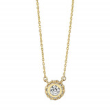 Jewelmi Custom 14k Yellow Gold Diamond Necklace photo