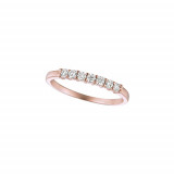 Jewelmi Custom 14k Rose Gold Diamond Ring photo