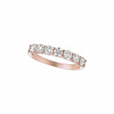 Jewelmi Custom 14k Rose Gold Diamond Ring photo