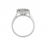 Jewelmi Custom 14k White Gold Diamond Ring photo 2