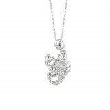 Jewelmi Custom 14k White Gold Diamond Necklace photo