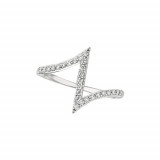 Jewelmi Custom 14k White Gold Diamond Ring photo