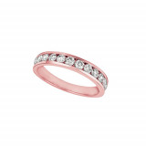 Jewelmi Custom 14k Rose Gold Diamond Ring photo