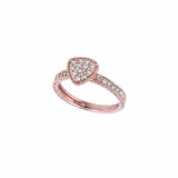 Jewelmi Custom 14k Rose Gold Diamond Ring photo