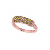 Jewelmi Custom 14k Rose Gold Diamond Ring photo