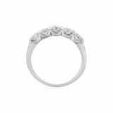 Jewelmi Custom 14k White Gold Diamond Ring photo 2