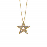 Jewelmi Custom 14k Yellow Gold Diamond Necklace photo