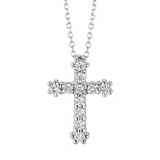 Jewelmi Custom 14k White Gold Diamond Necklace photo