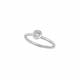Jewelmi Custom 14k White Gold Diamond Ring photo