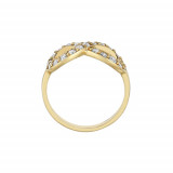 Jewelmi Custom 14k Yellow Gold Diamond Ring photo 2
